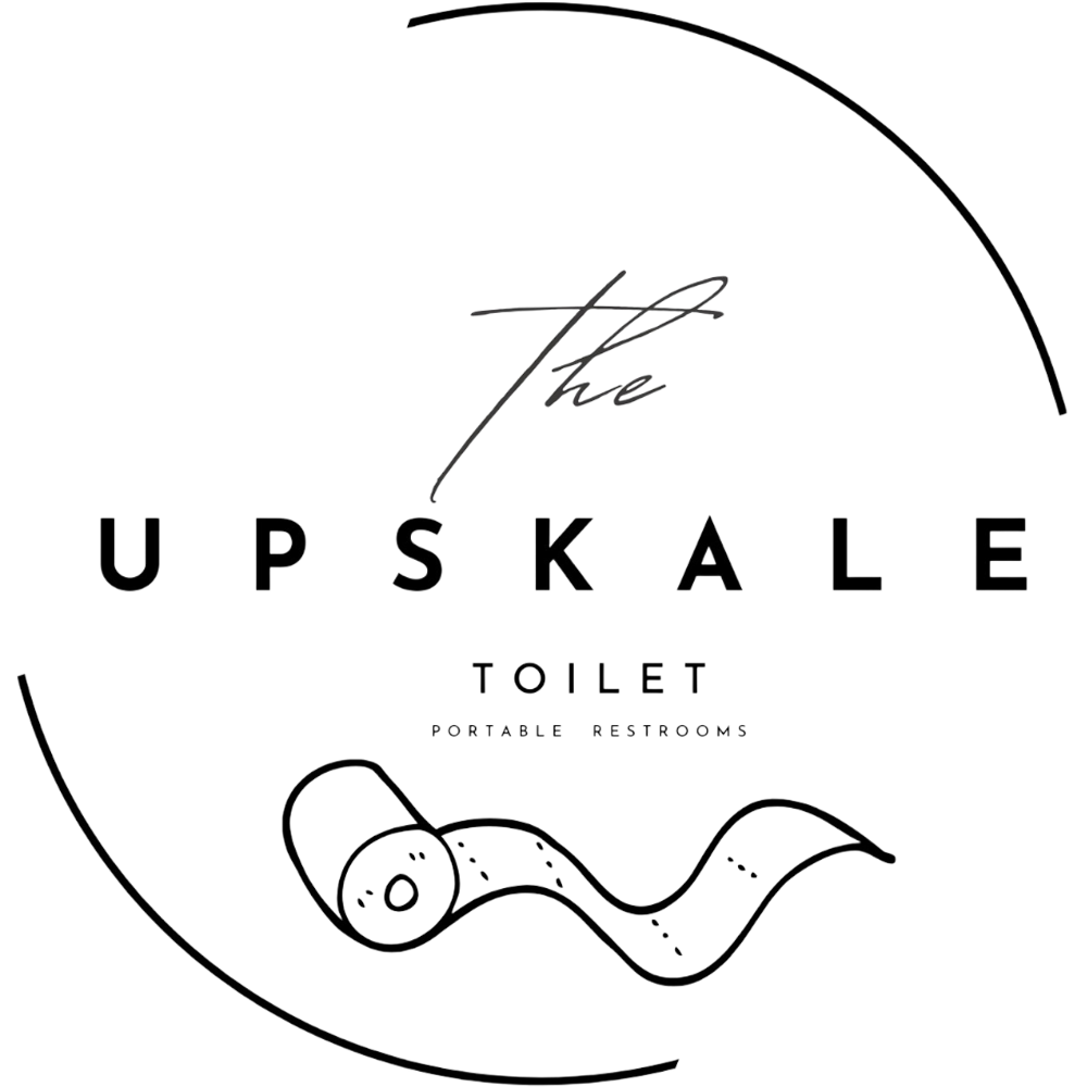 The Upskale Toilet Luxury Restroom Trailers Sacramento, Stockton, Roseville, CA Logo Transparent BG 1